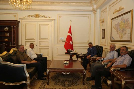 Yozgat Valisi  Mehmet Ali Özkan'a hayırlı olsun  ziyareti..