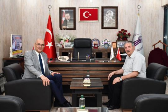 Sorgun Kaymakamı  İhsan Emre Aydın Esnaf ve Sanatkarlar Odasına Veda Ziyaretinde Bulundu.