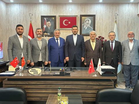 Sorgun Müftümüz İsa YAYKIN ve Heyetinden Başkan Erdal KAYGUSUZ’a Anlamlı Ziyaret