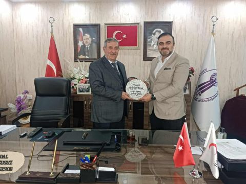 Saadet Partisi Sorgun İlçe Başkanından Esnaf Odasına  Ziyaret..